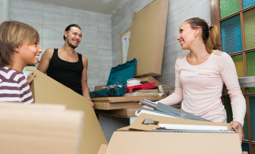 Removals team planning a move in Balham